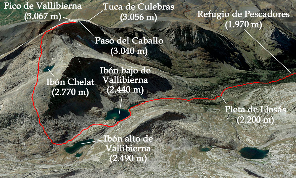 ruta pico vallibierna